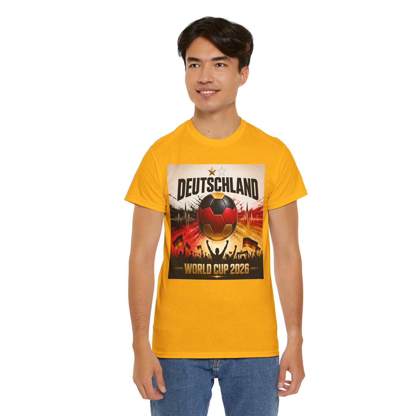 Deutschland World Cup 2026 Soccer T-Shirt — German Football Fan Tee