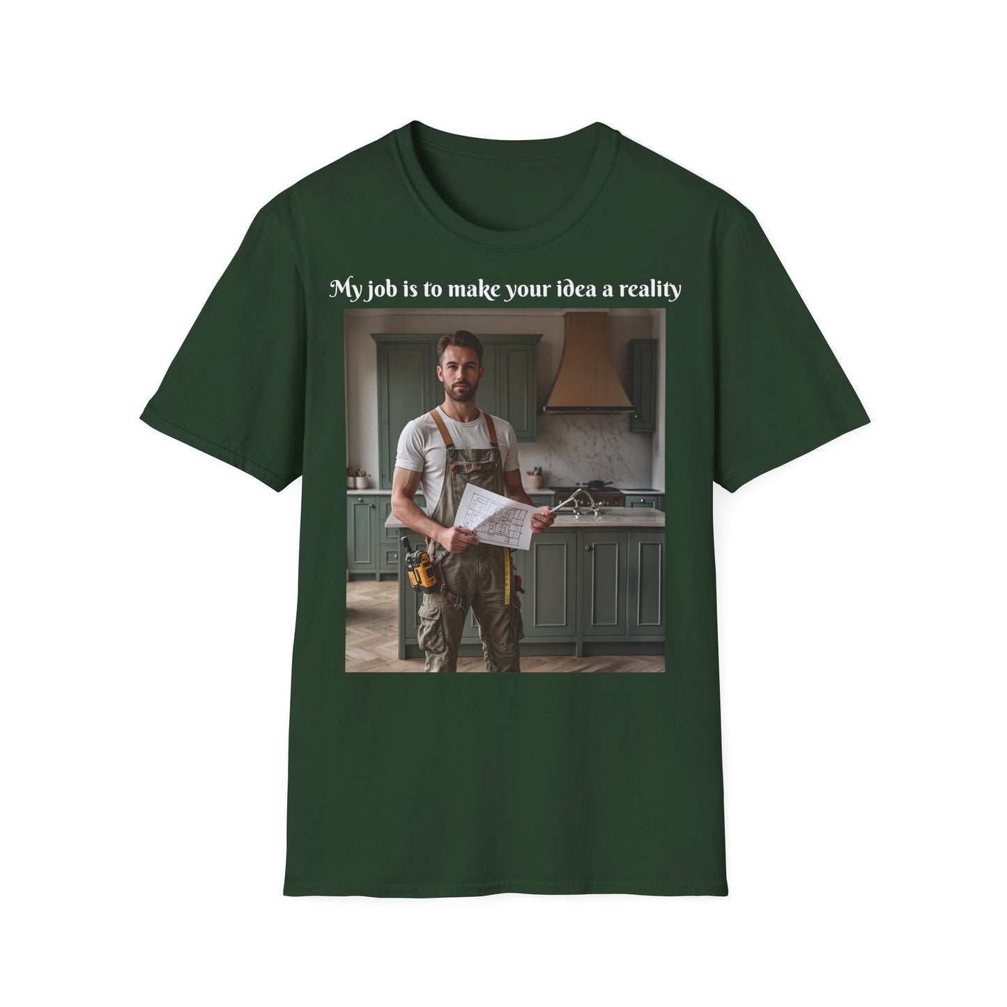 Customizable Softstyle Cotton T-Shirt - For Furniture Maker