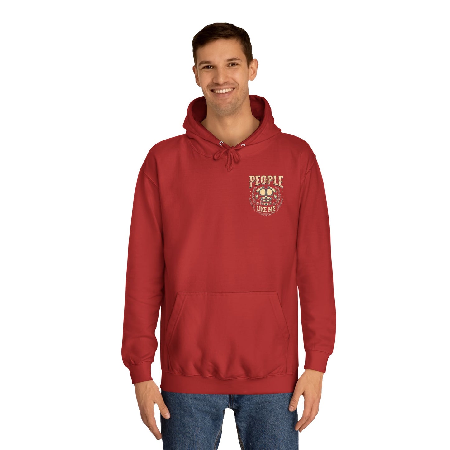 People Like ME - Typ 1 - Motivierender College-Hoodie für selbstbewusste Menschen
