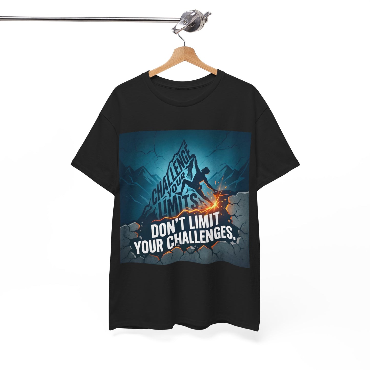 Motivational T-Shirts - "Don't Limit Your Challenges" Inspirational Breakthrough T-Shirt