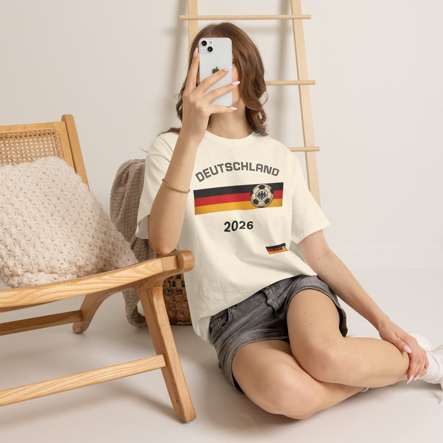 Deutschland 2026 World Cup T-Shirt — German Flag Football Shirt