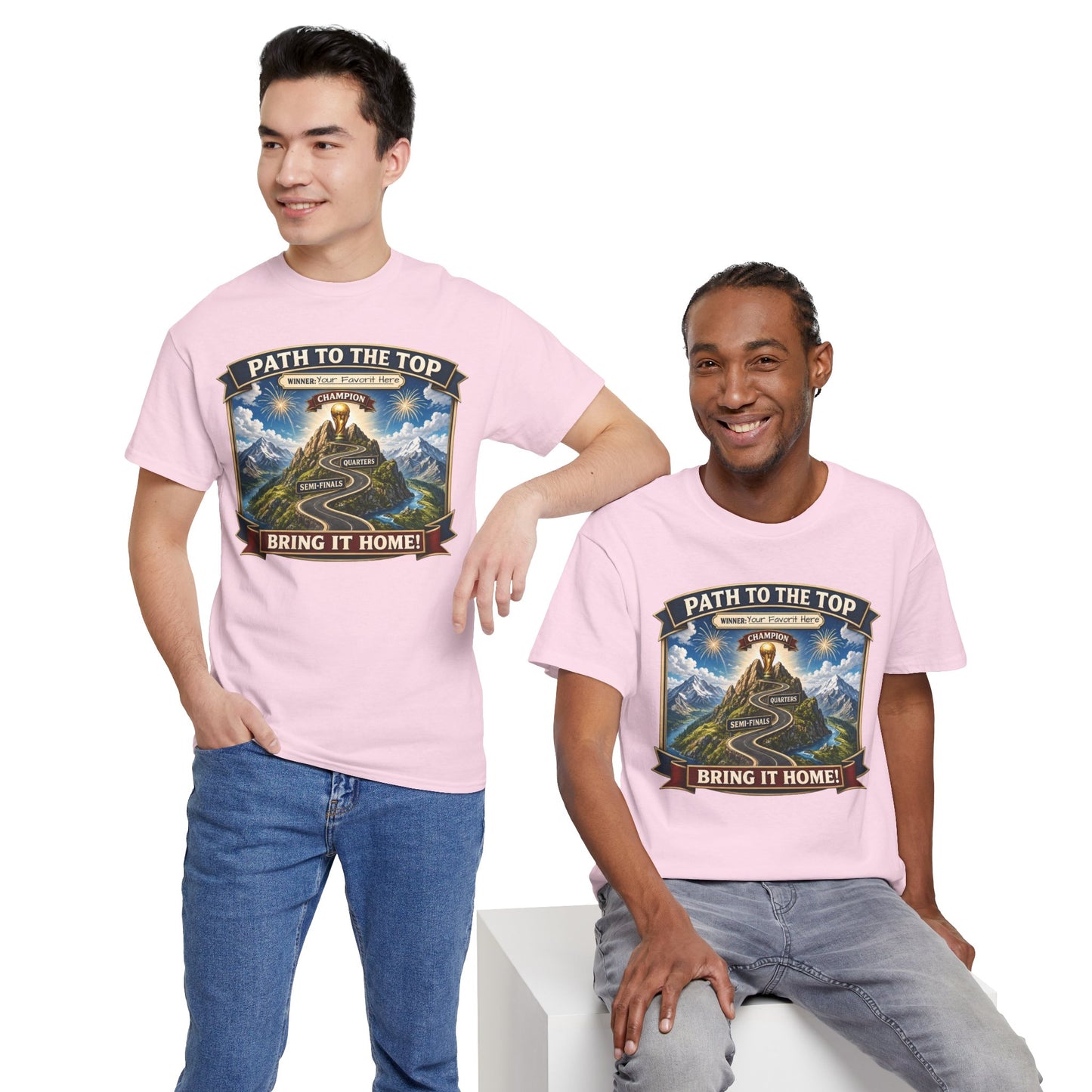 World Cup 2026 Cotton T-Shirt — “Your Favorite at the Top”