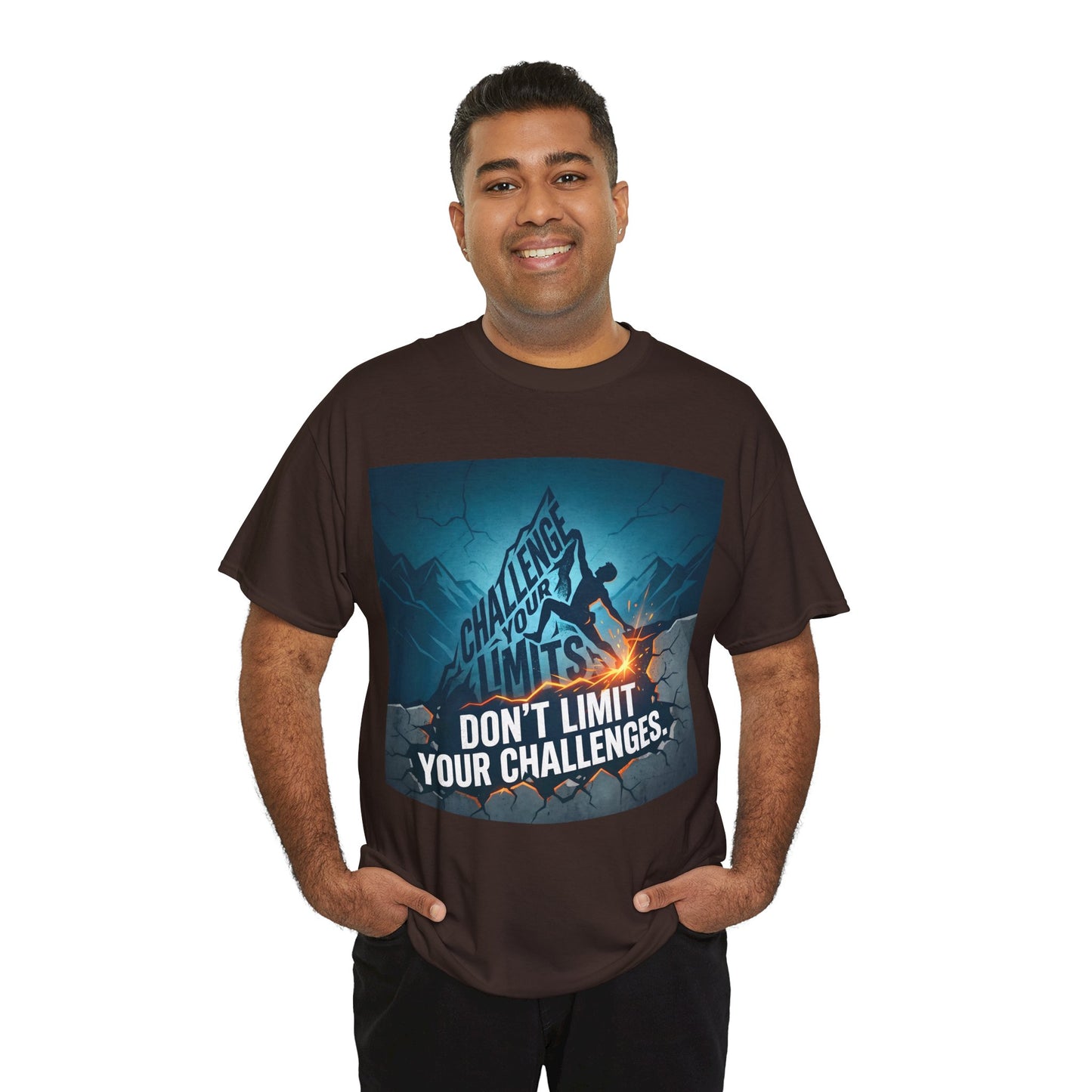 Motivational T-Shirts - "Don't Limit Your Challenges" Inspirational Breakthrough T-Shirt