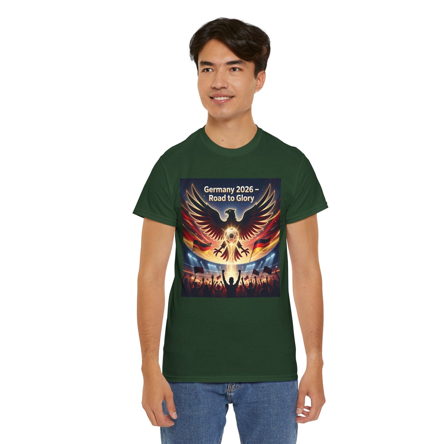 USA 2026 World Cup T-Shirt — Germany 2026 Road to Glory Eagle Soccer Fan T-Shirt