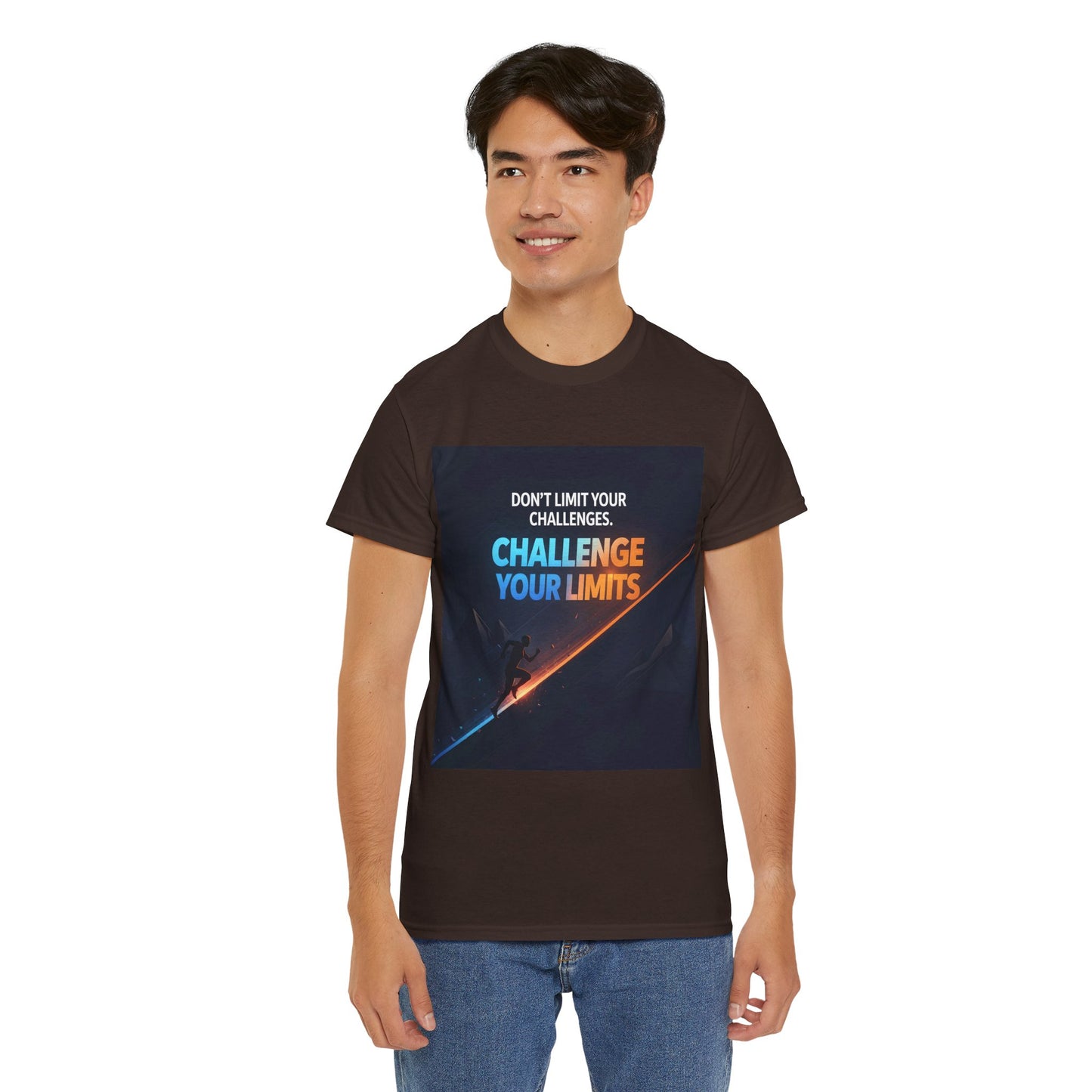 Challenge Your Limits T-Shirt — Motivational Adventure Tee