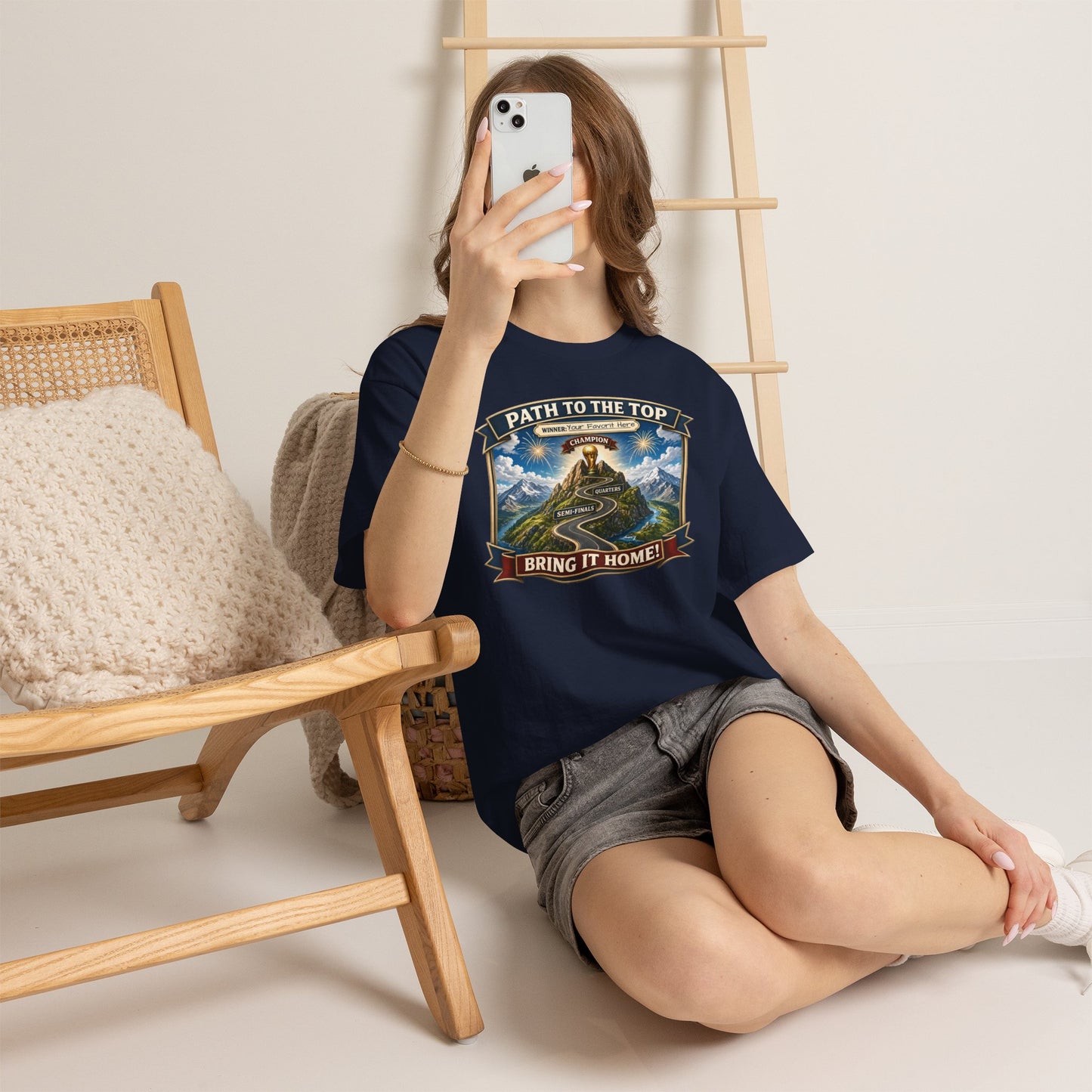 World Cup 2026 Cotton T-Shirt — “Your Favorite at the Top”