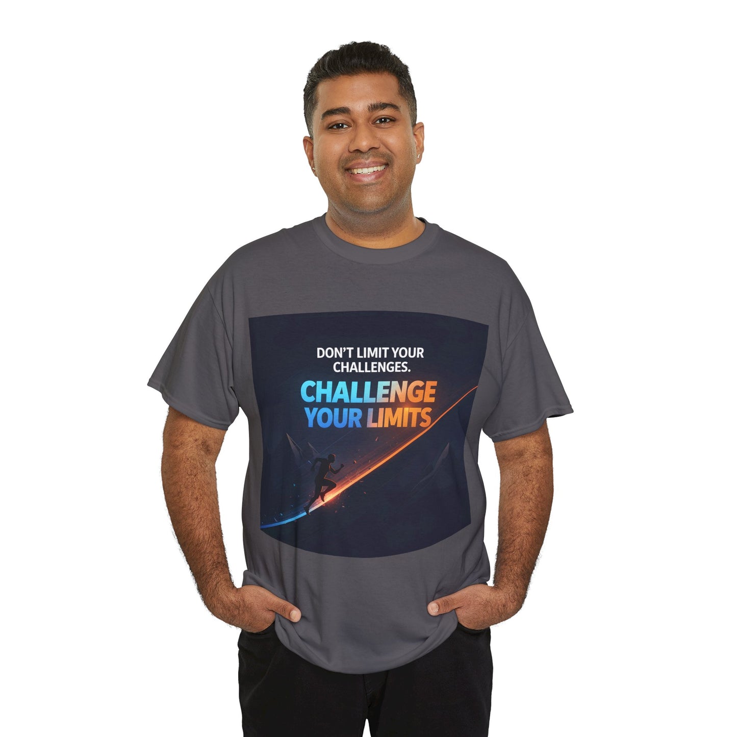 Challenge Your Limits T-Shirt — Motivational Adventure Tee