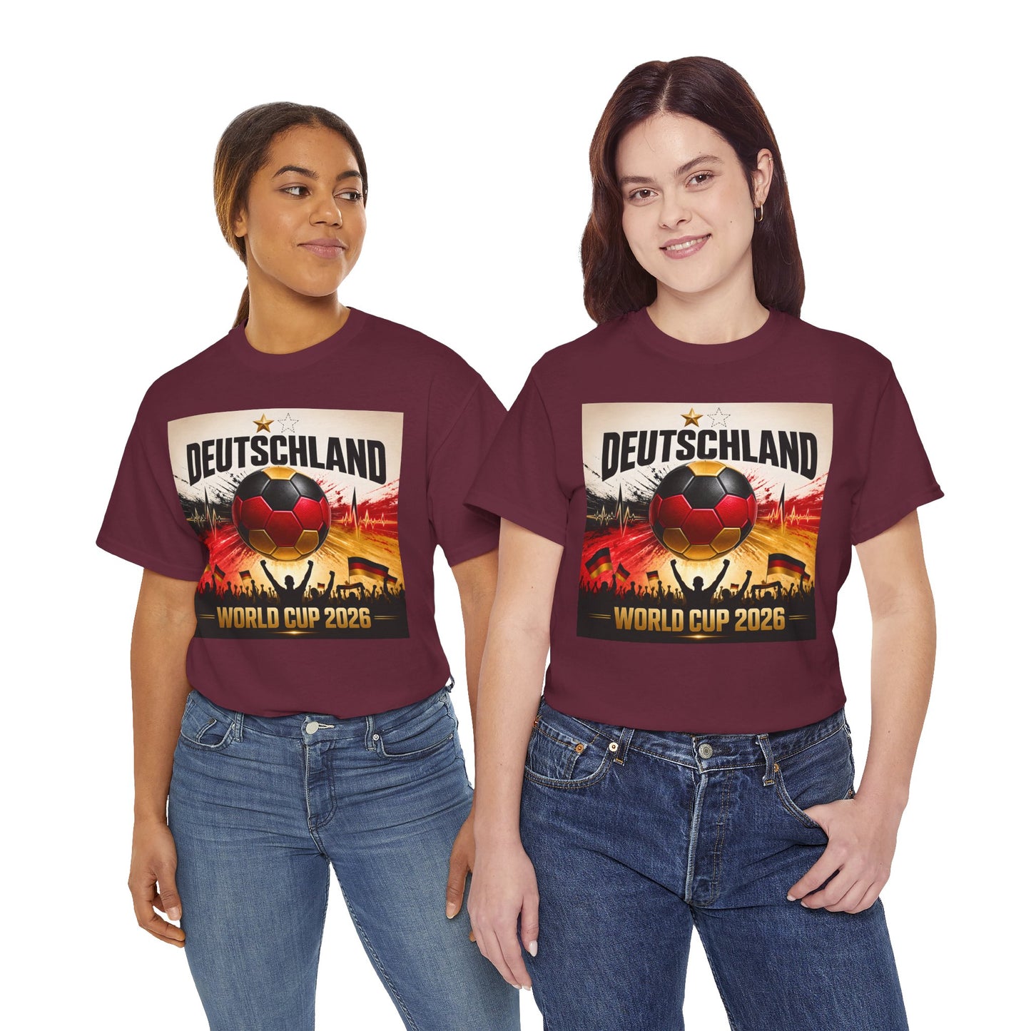 Deutschland World Cup 2026 Soccer T-Shirt — German Football Fan Tee