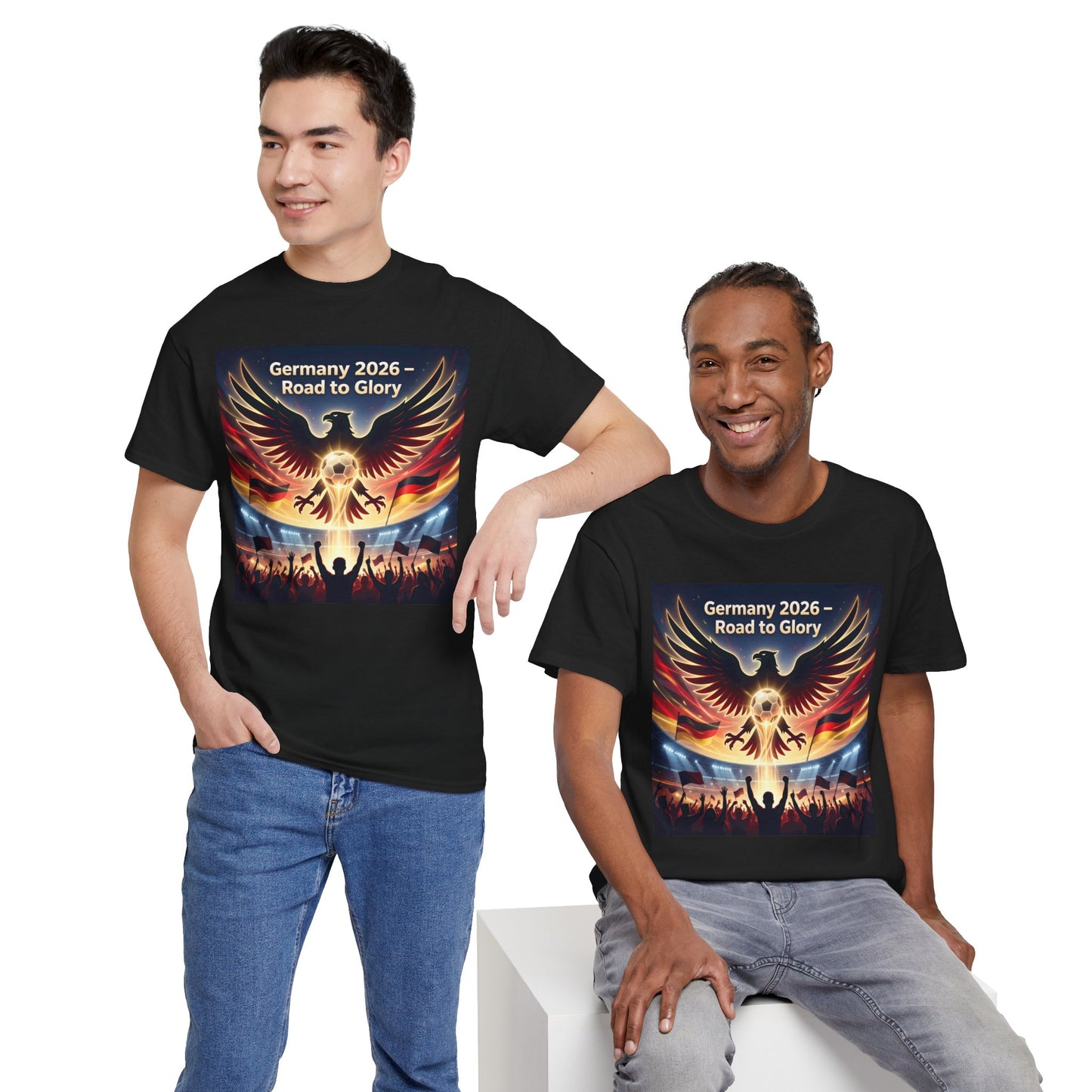 USA 2026 World Cup T-Shirt — Germany 2026 Road to Glory Eagle Soccer Fan T-Shirt
