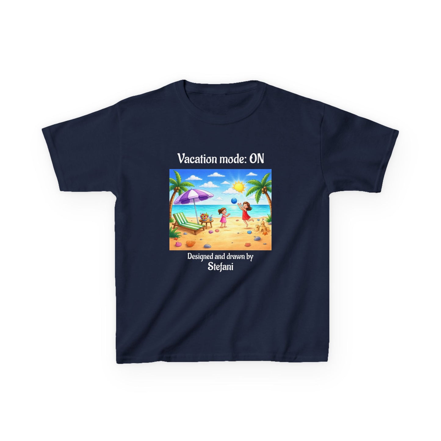 From Crayon to Cotton! Custom T-Shirts designed using drawings made by your little artists