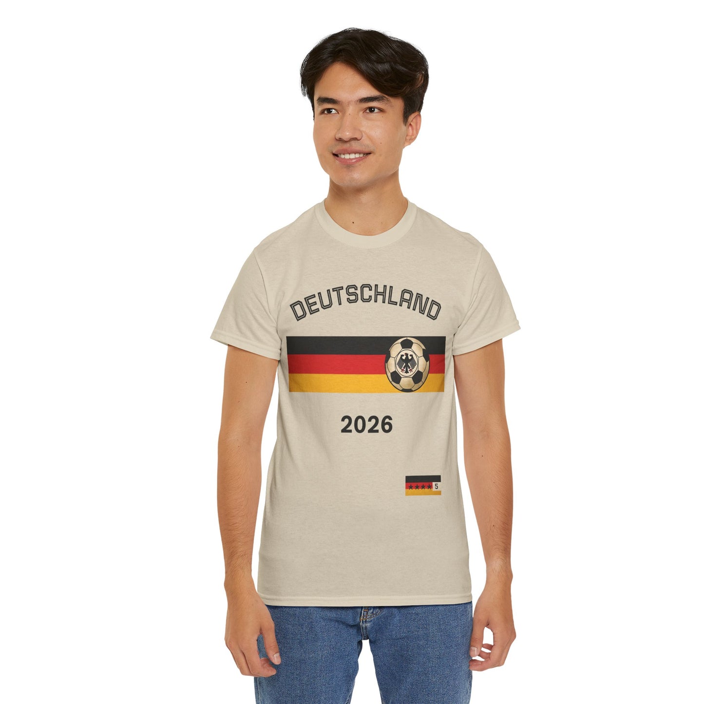 Deutschland 2026 World Cup T-Shirt — German Flag Football Shirt