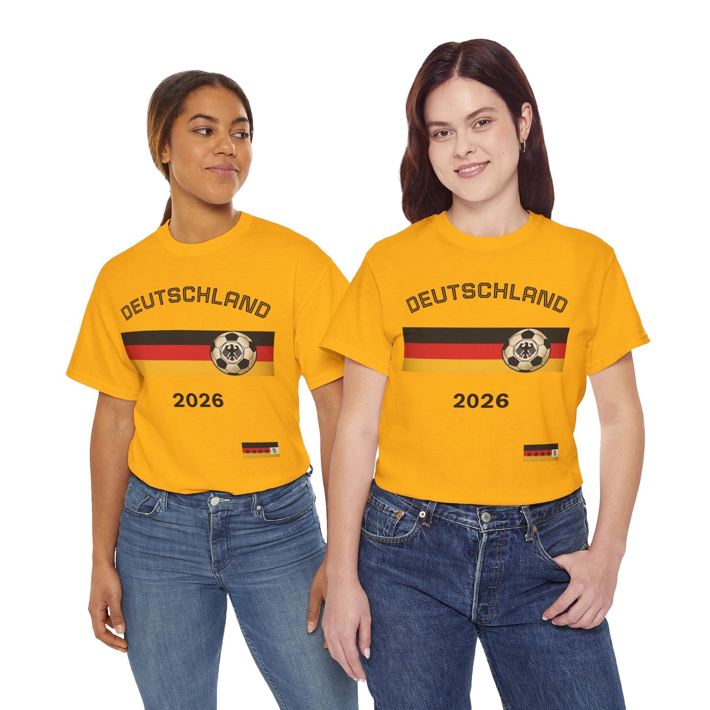 Deutschland 2026 World Cup T-Shirt — German Flag Football Shirt