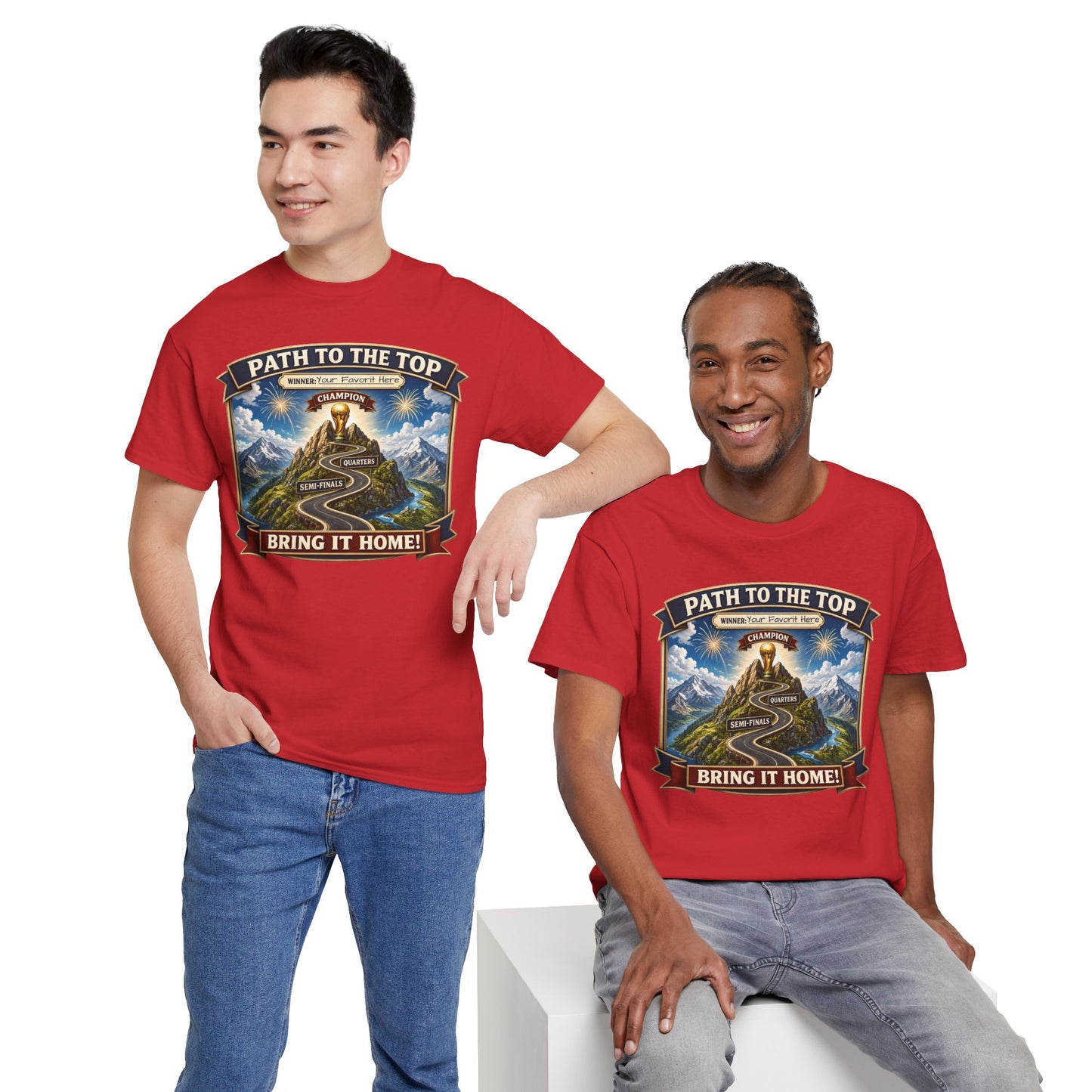 World Cup 2026 Cotton T-Shirt — “Your Favorite at the Top”