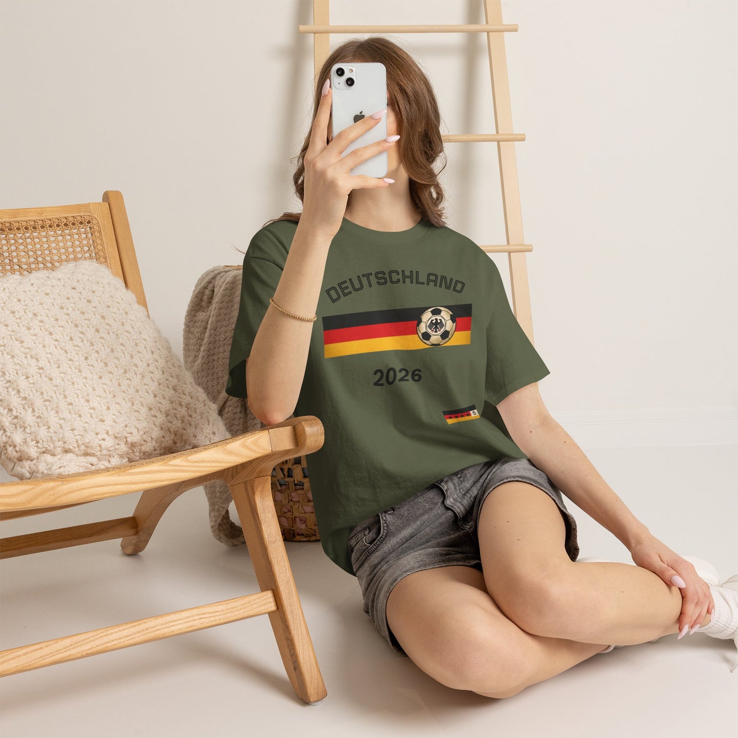 Deutschland 2026 World Cup T-Shirt — German Flag Football Shirt