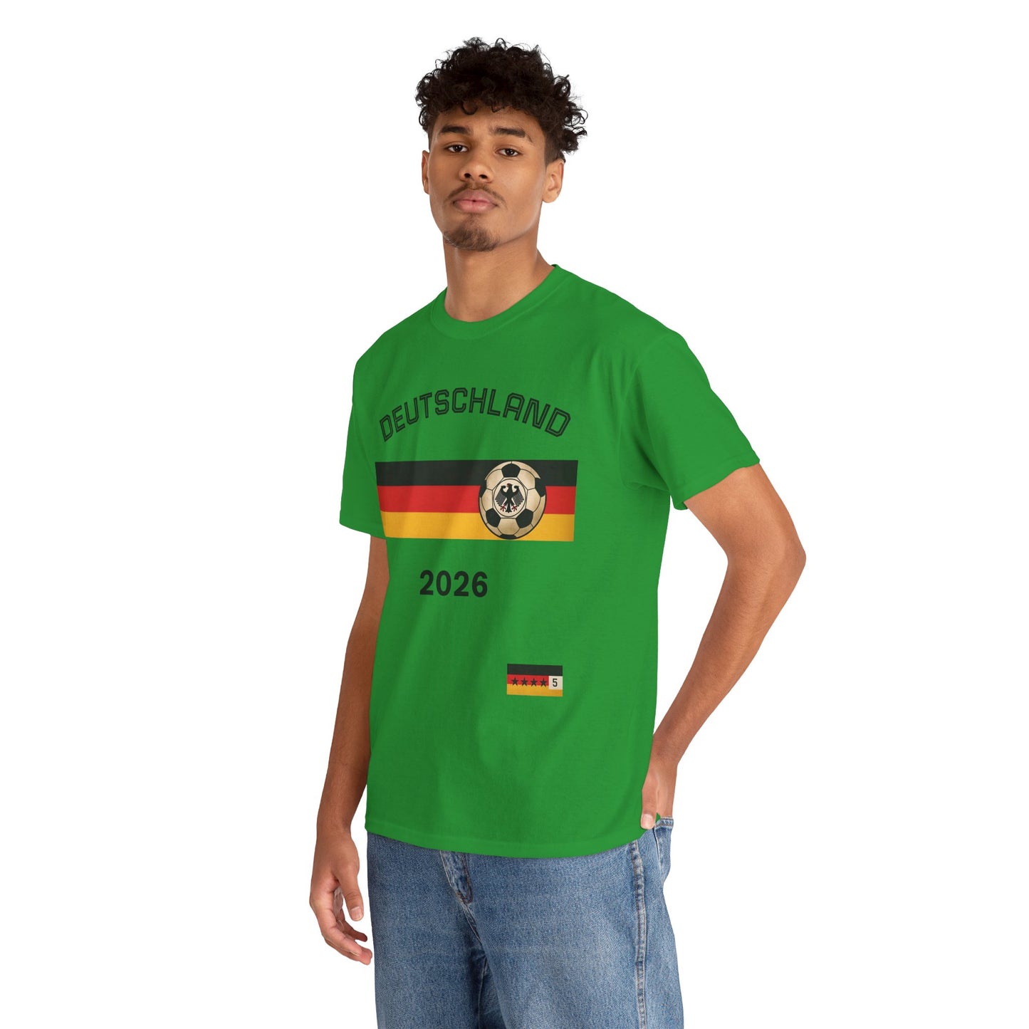 Deutschland 2026 World Cup T-Shirt — German Flag Football Shirt