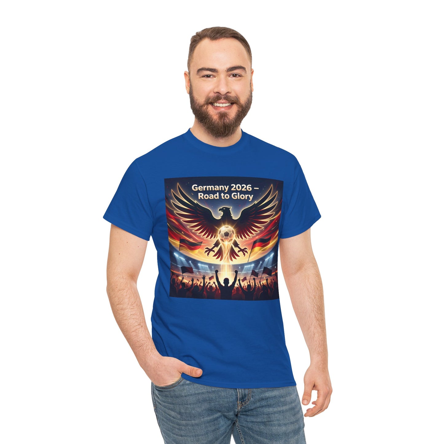 USA 2026 World Cup T-Shirt — Germany 2026 Road to Glory Eagle Soccer Fan T-Shirt