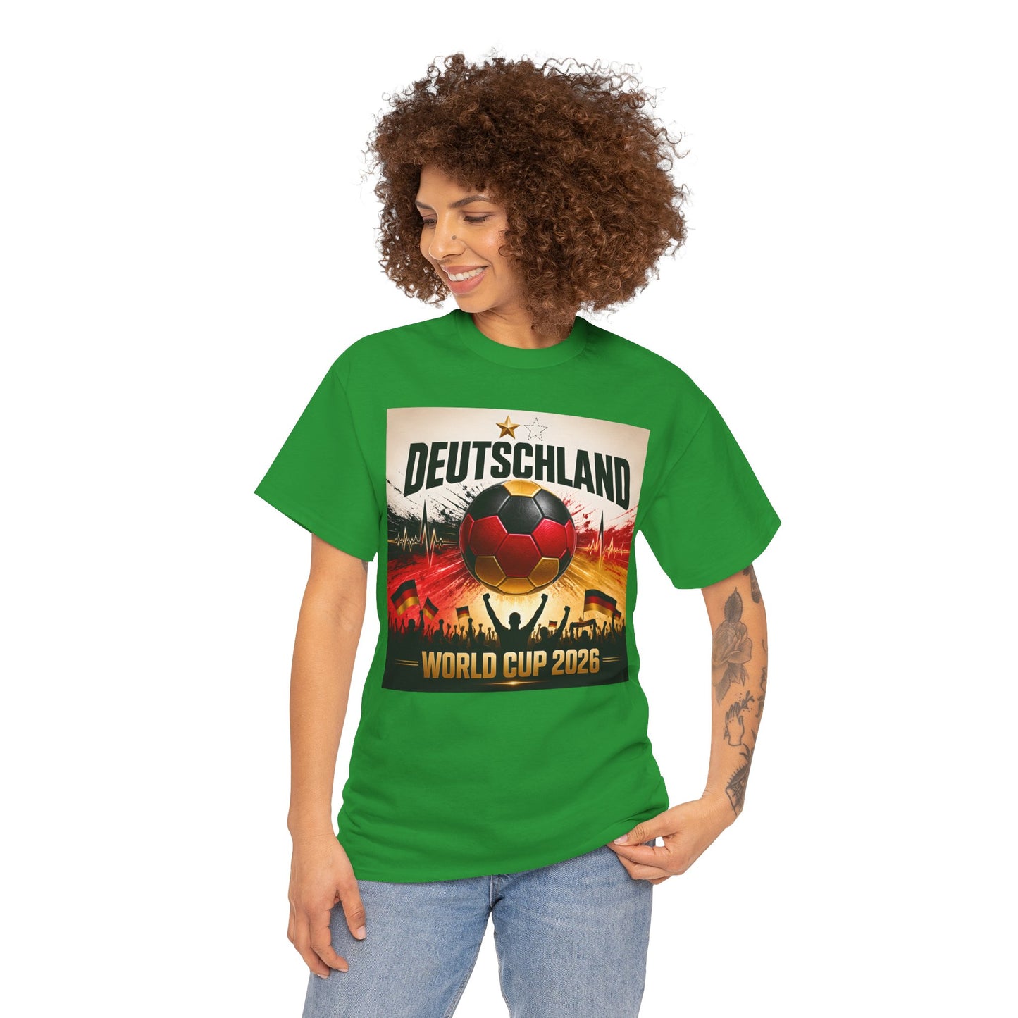 Deutschland World Cup 2026 Soccer T-Shirt — German Football Fan Tee
