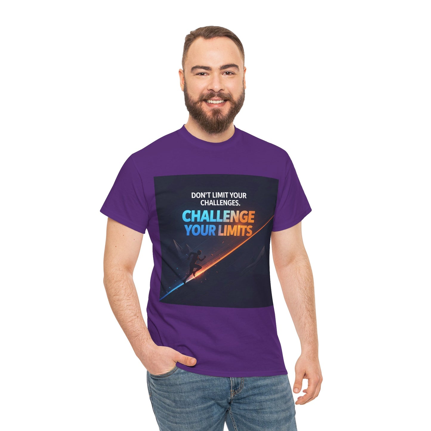 Challenge Your Limits T-Shirt — Motivational Adventure Tee