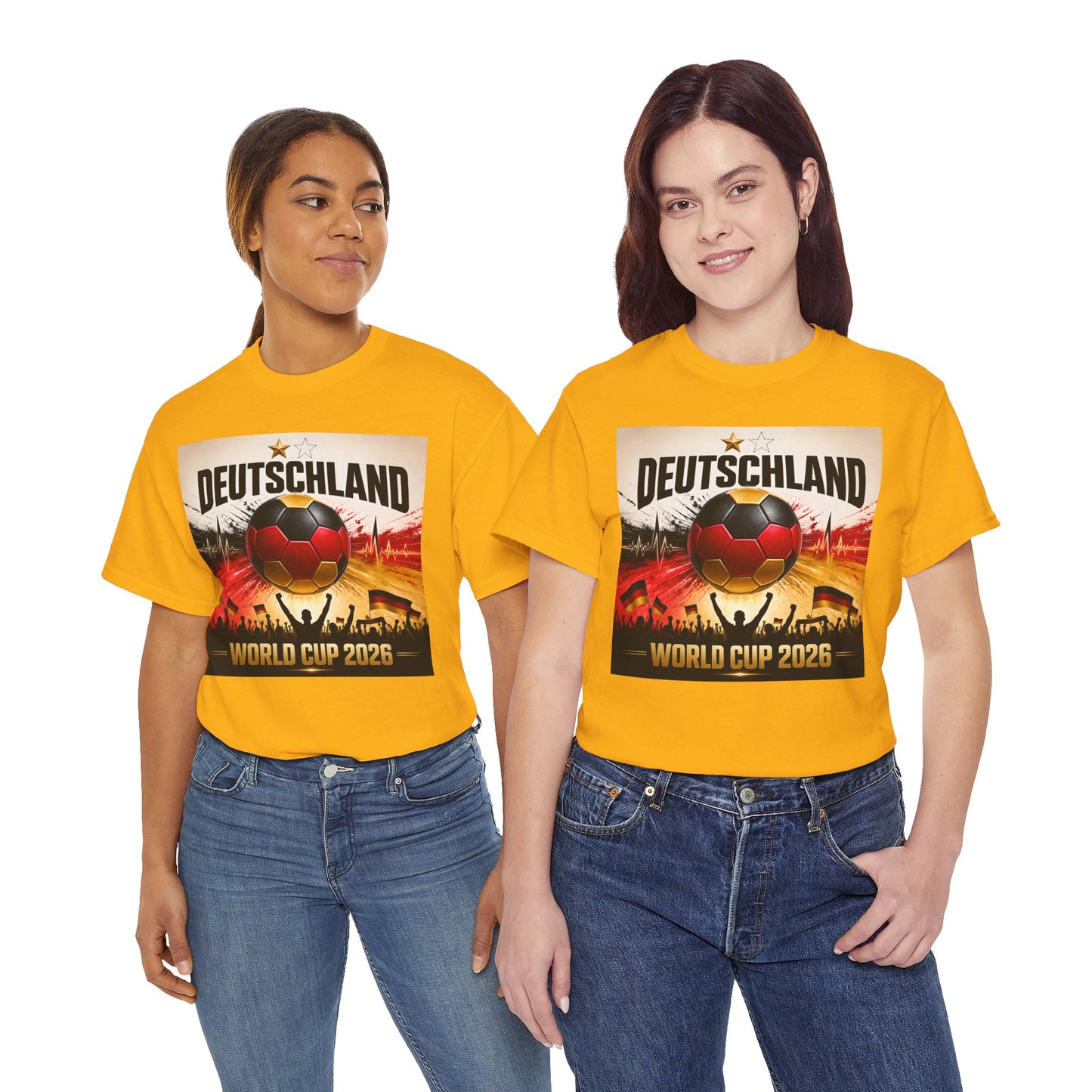 Deutschland World Cup 2026 Soccer T-Shirt — German Football Fan Tee