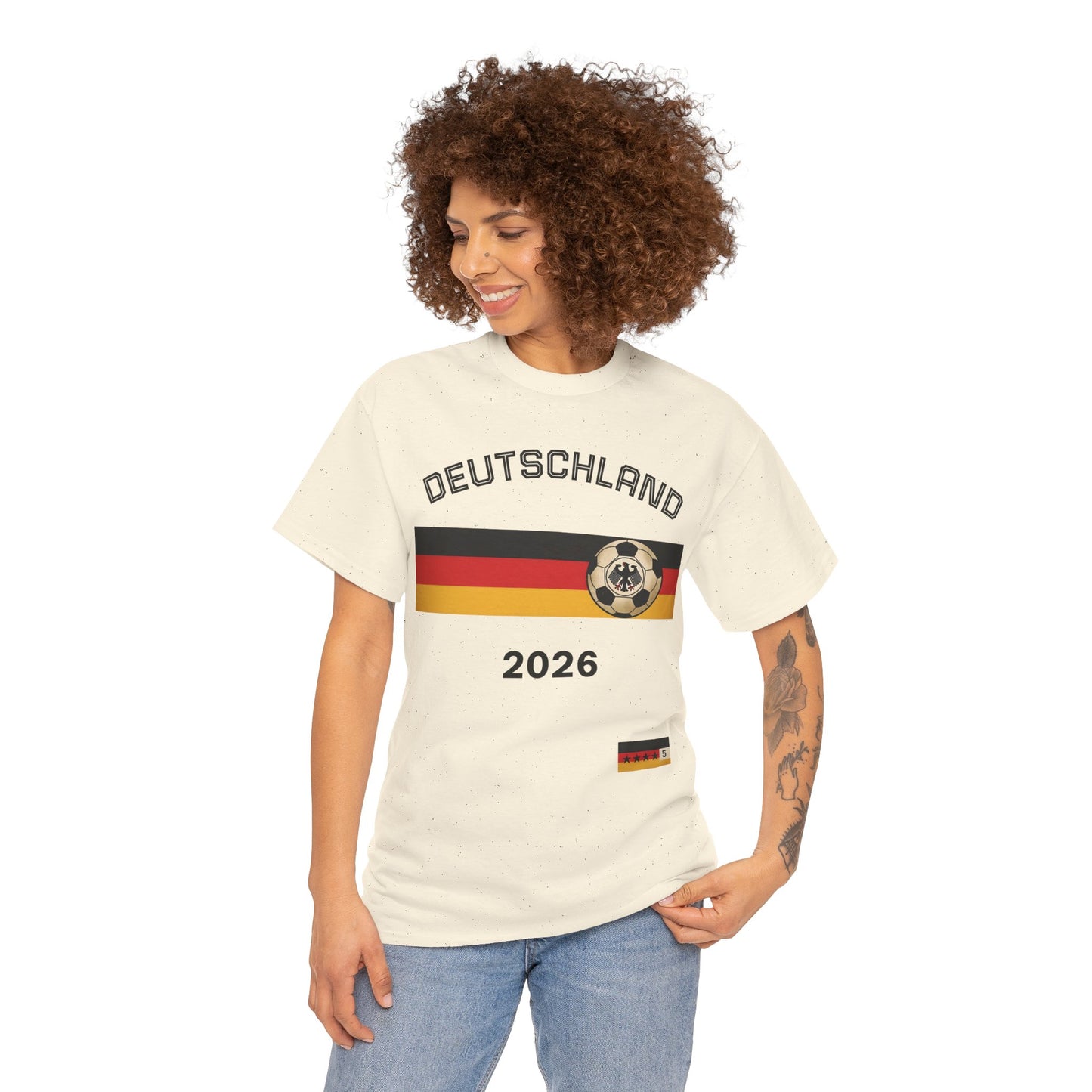 Deutschland 2026 World Cup T-Shirt — German Flag Football Shirt