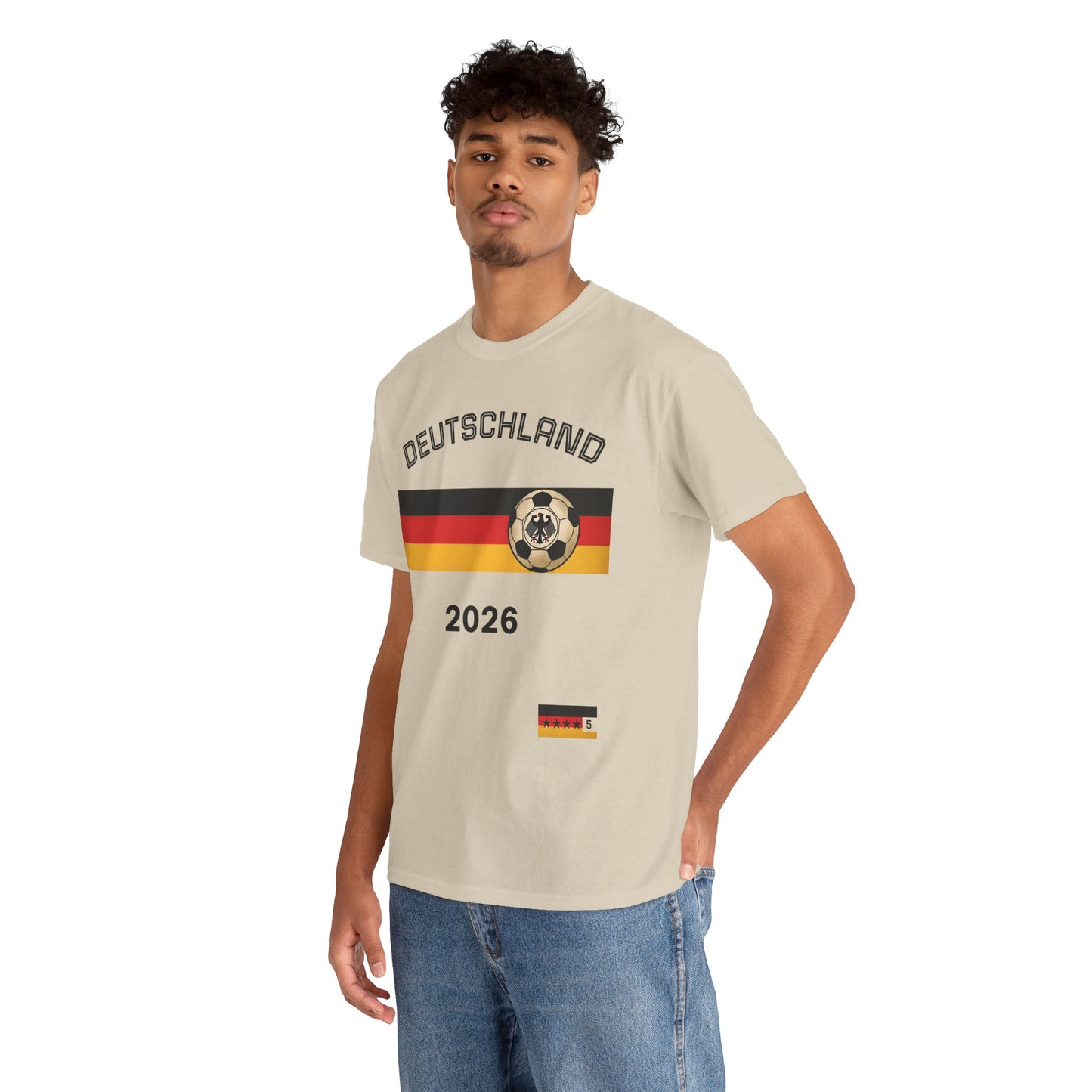 Deutschland 2026 World Cup T-Shirt — German Flag Football Shirt