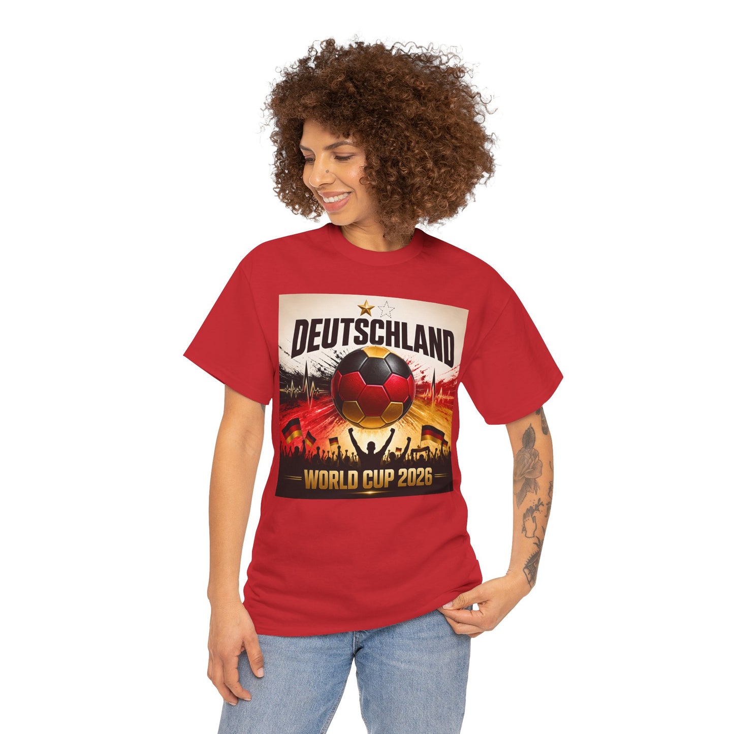 Deutschland World Cup 2026 Soccer T-Shirt — German Football Fan Tee