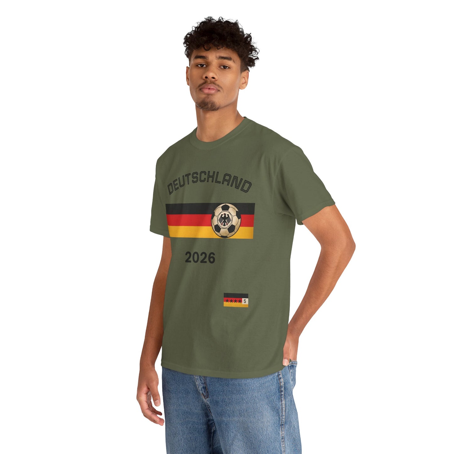 Deutschland 2026 World Cup T-Shirt — German Flag Football Shirt