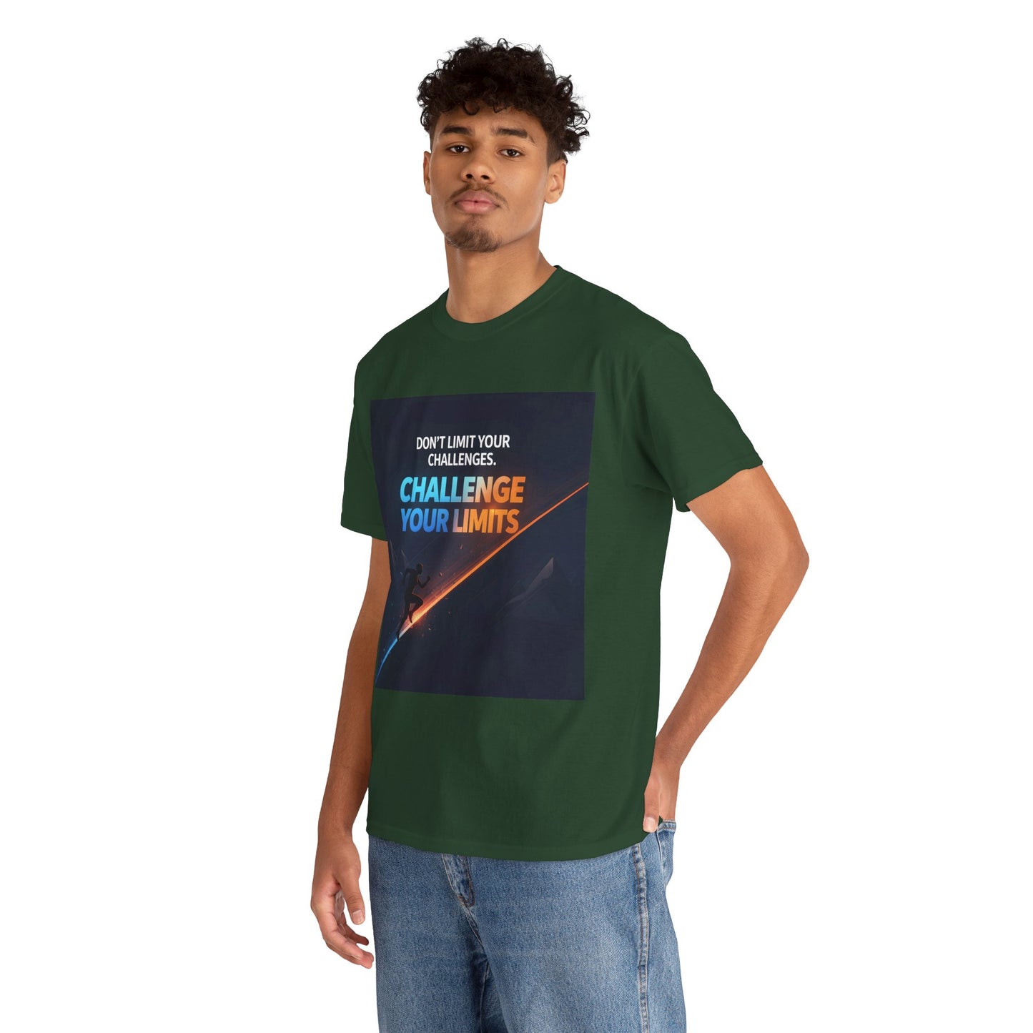 Challenge Your Limits T-Shirt — Motivational Adventure Tee