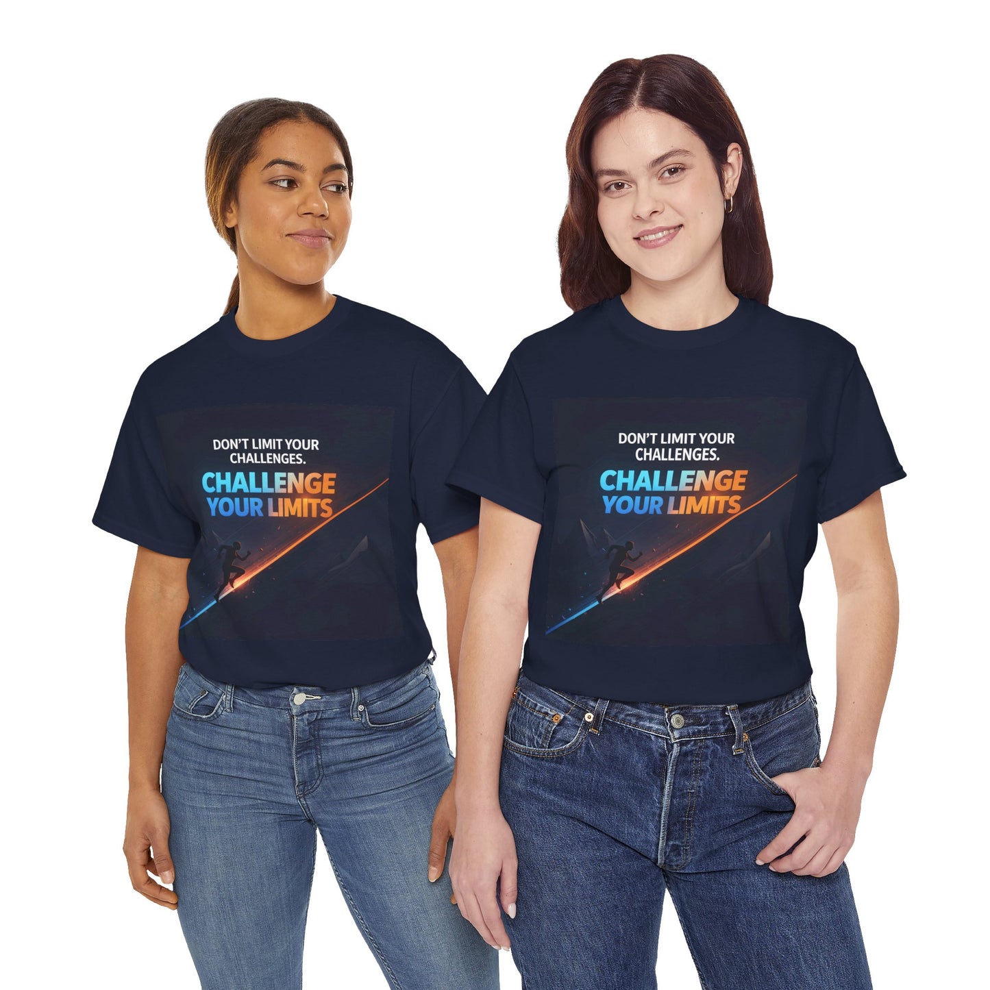 Challenge Your Limits T-Shirt — Motivational Adventure Tee