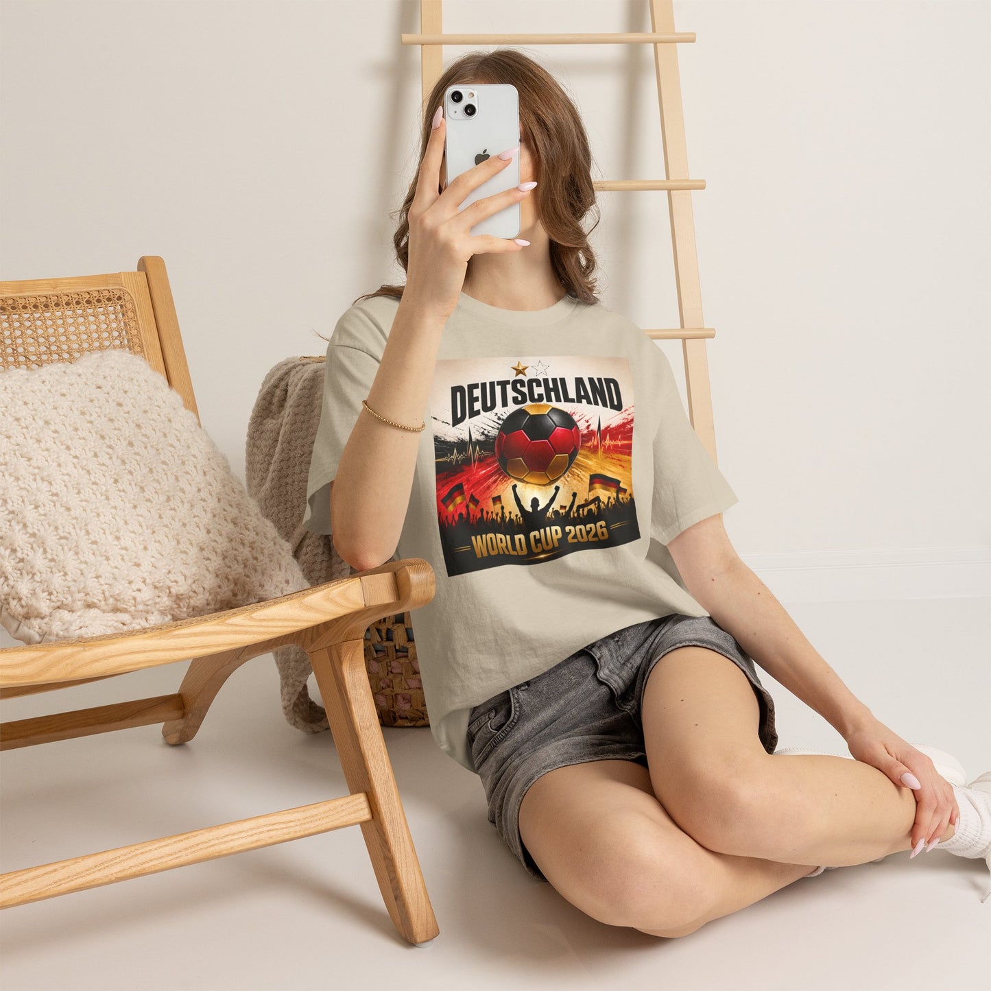 Deutschland World Cup 2026 Soccer T-Shirt — German Football Fan Tee