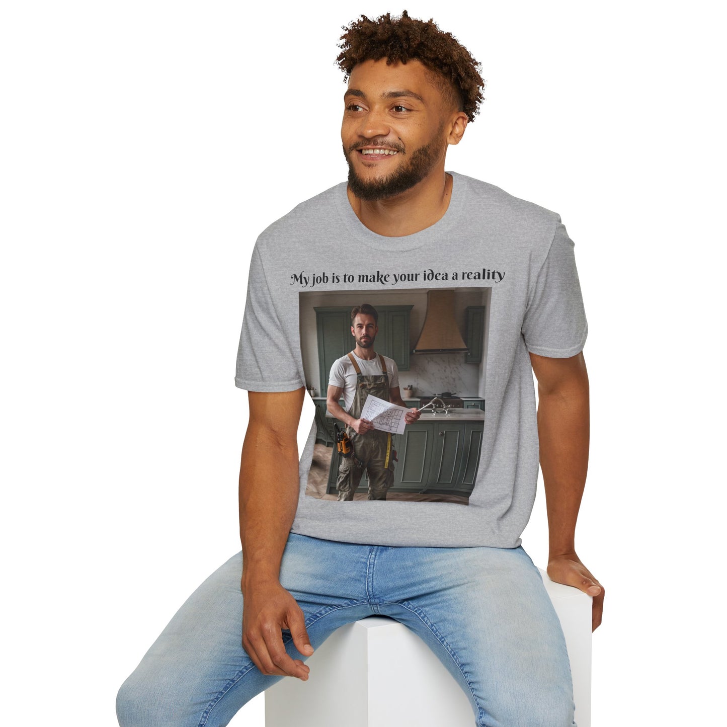 Customizable Softstyle Cotton T-Shirt - For Furniture Maker