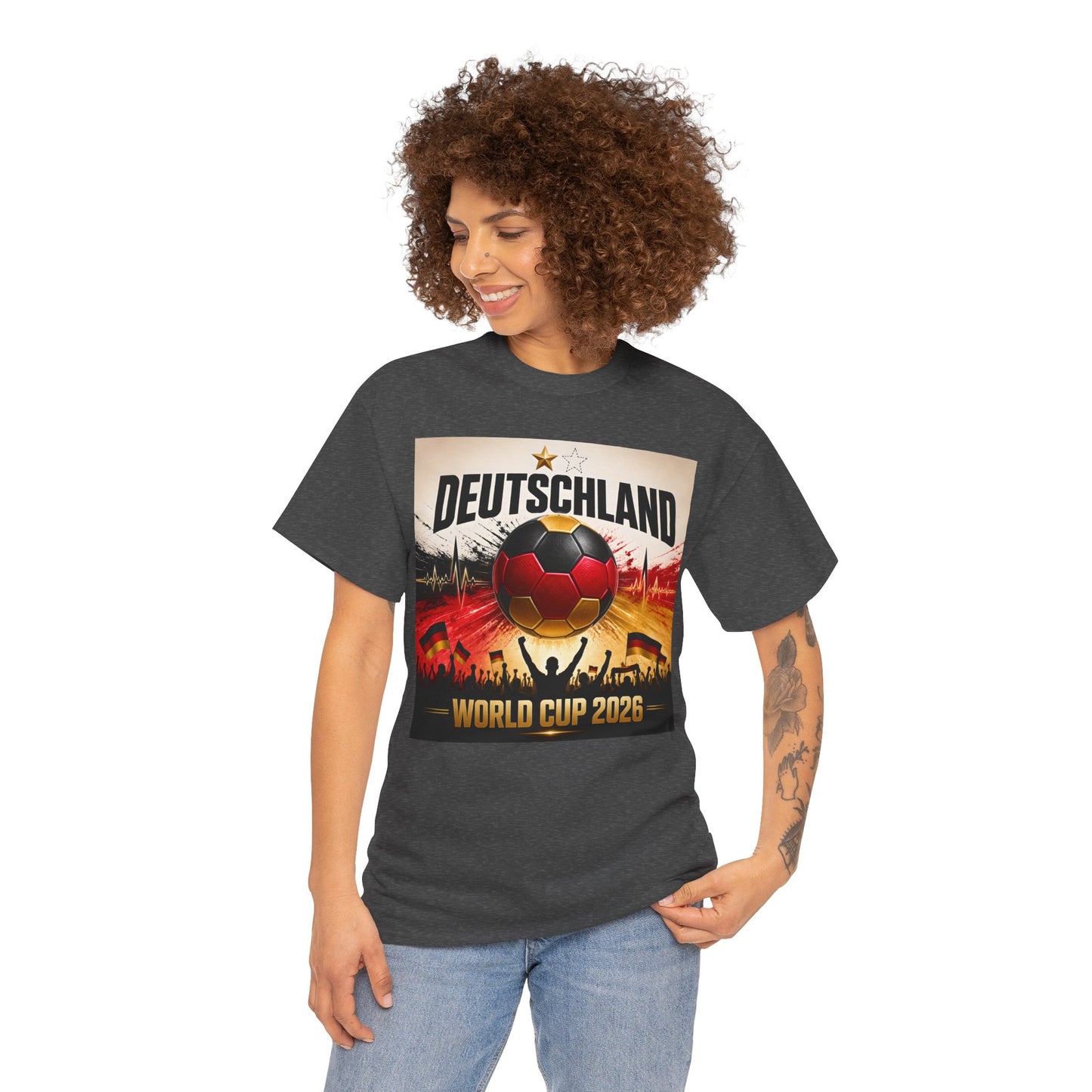 Deutschland World Cup 2026 Soccer T-Shirt — German Football Fan Tee