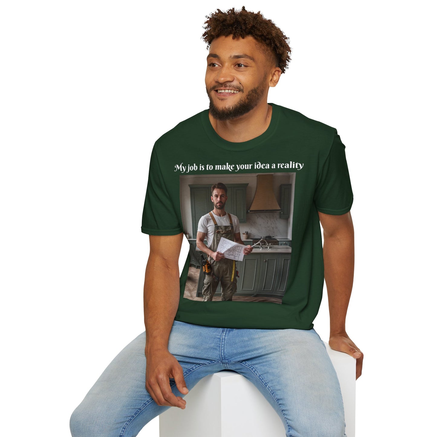 Customizable Softstyle Cotton T-Shirt - For Furniture Maker