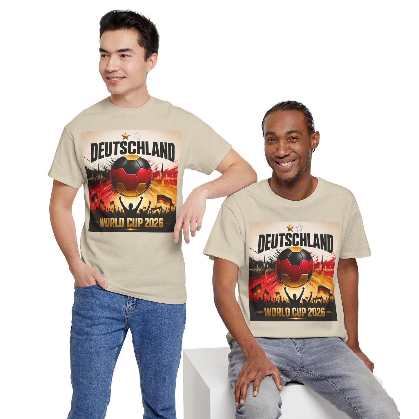 Deutschland World Cup 2026 Soccer T-Shirt — German Football Fan Tee