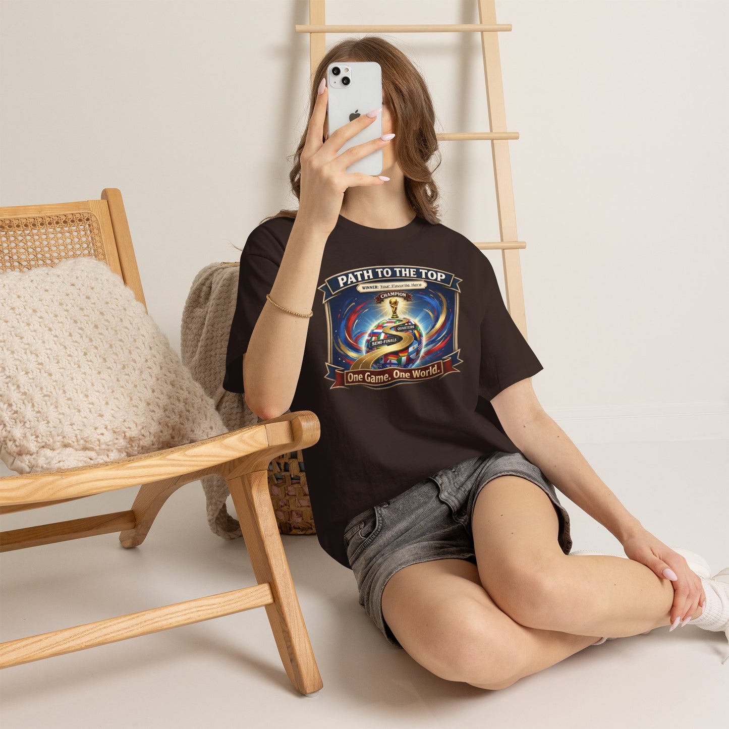World Cup 2026 Cotton T-Shirt — “One Game. One World”