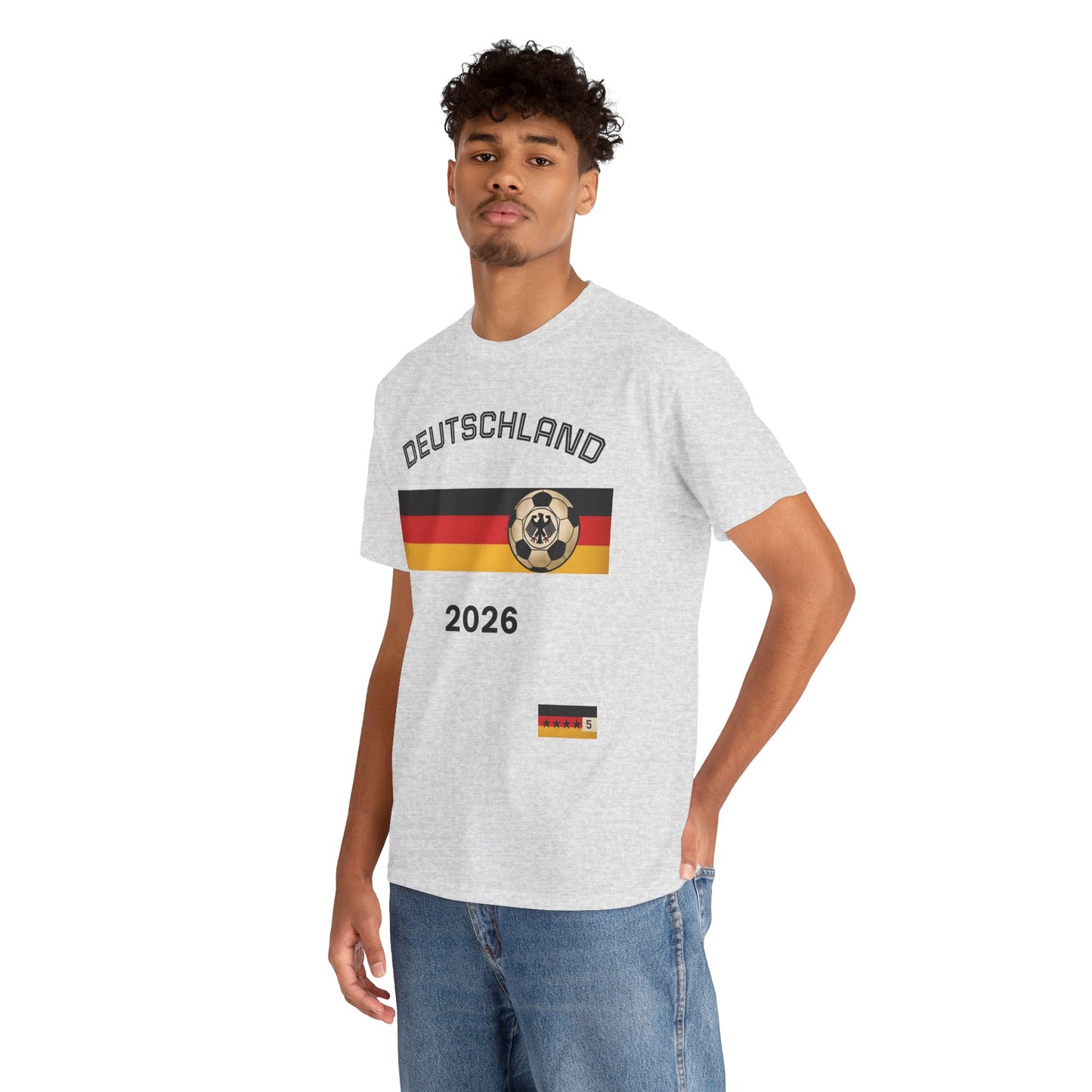 Deutschland 2026 World Cup T-Shirt — German Flag Football Shirt