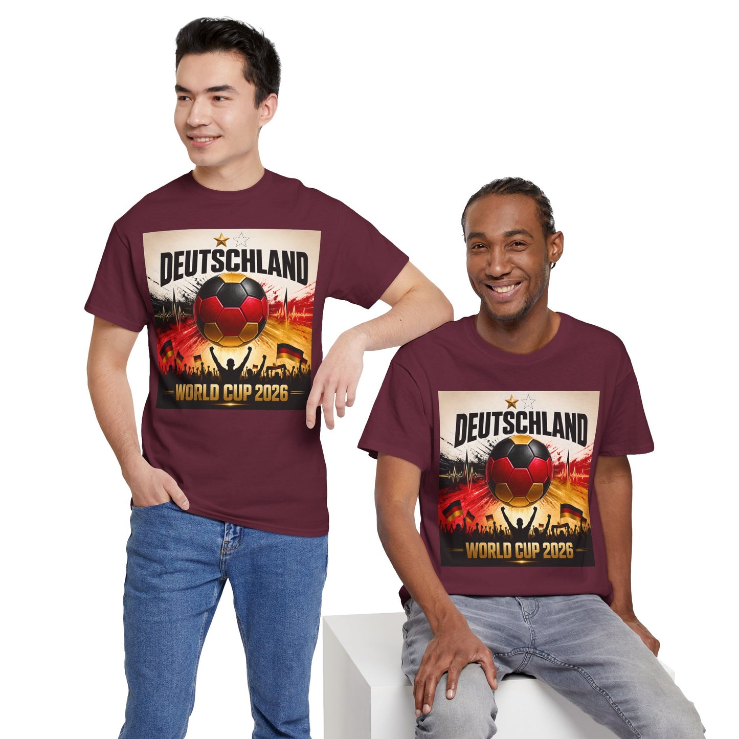 Deutschland World Cup 2026 Soccer T-Shirt — German Football Fan Tee