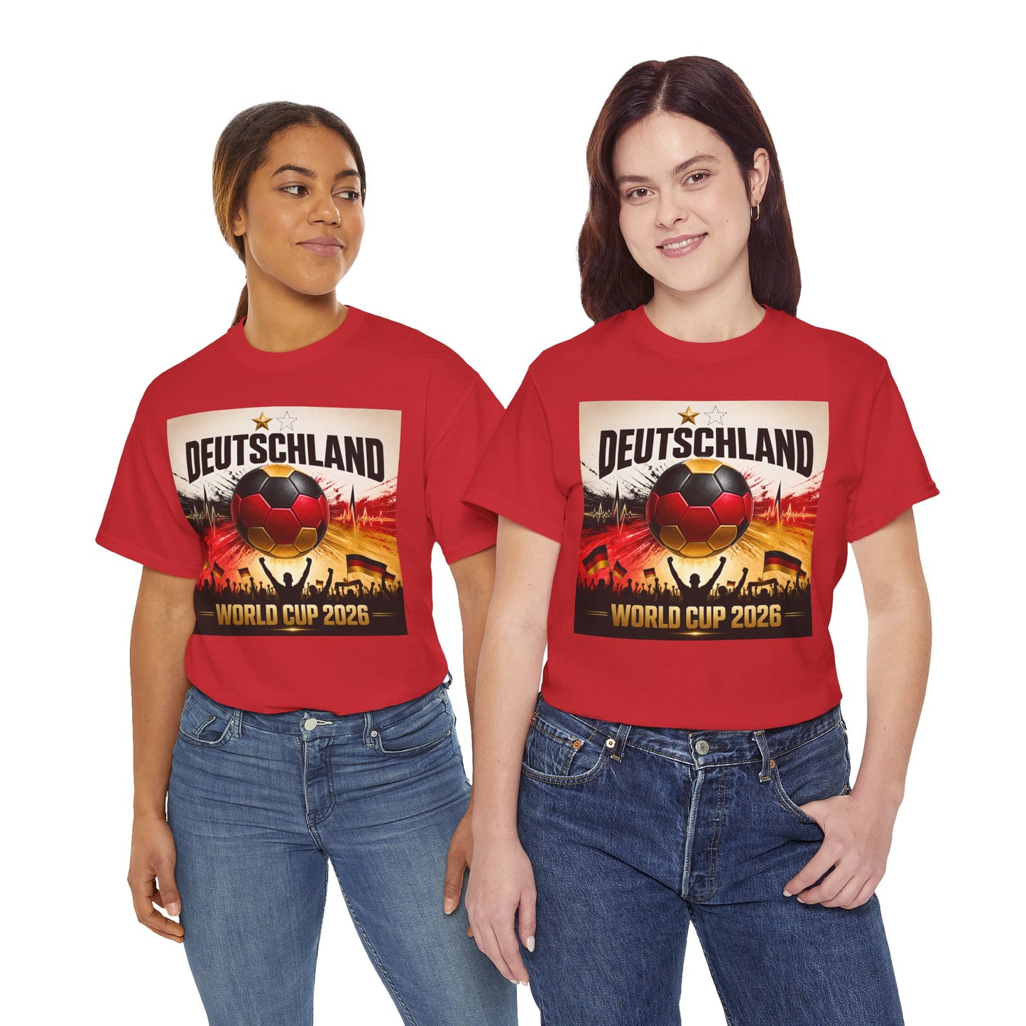 Deutschland World Cup 2026 Soccer T-Shirt — German Football Fan Tee