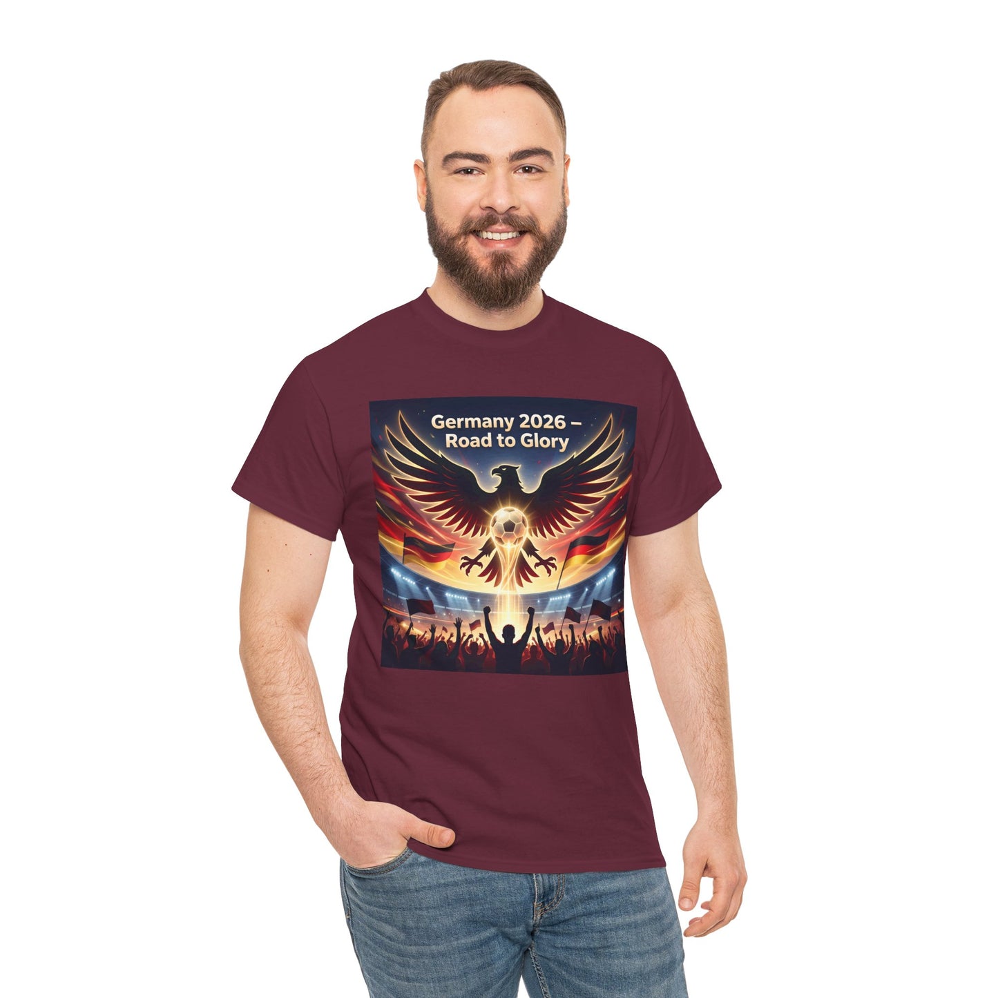 USA 2026 World Cup T-Shirt — Germany 2026 Road to Glory Eagle Soccer Fan T-Shirt