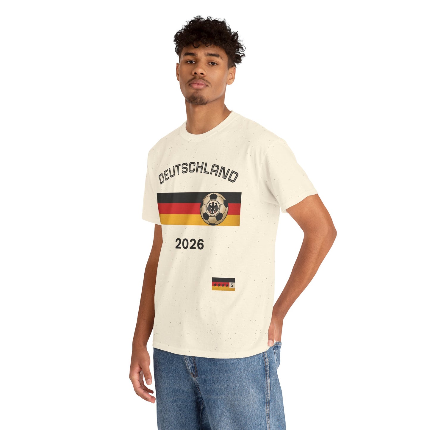 Deutschland 2026 World Cup T-Shirt — German Flag Football Shirt