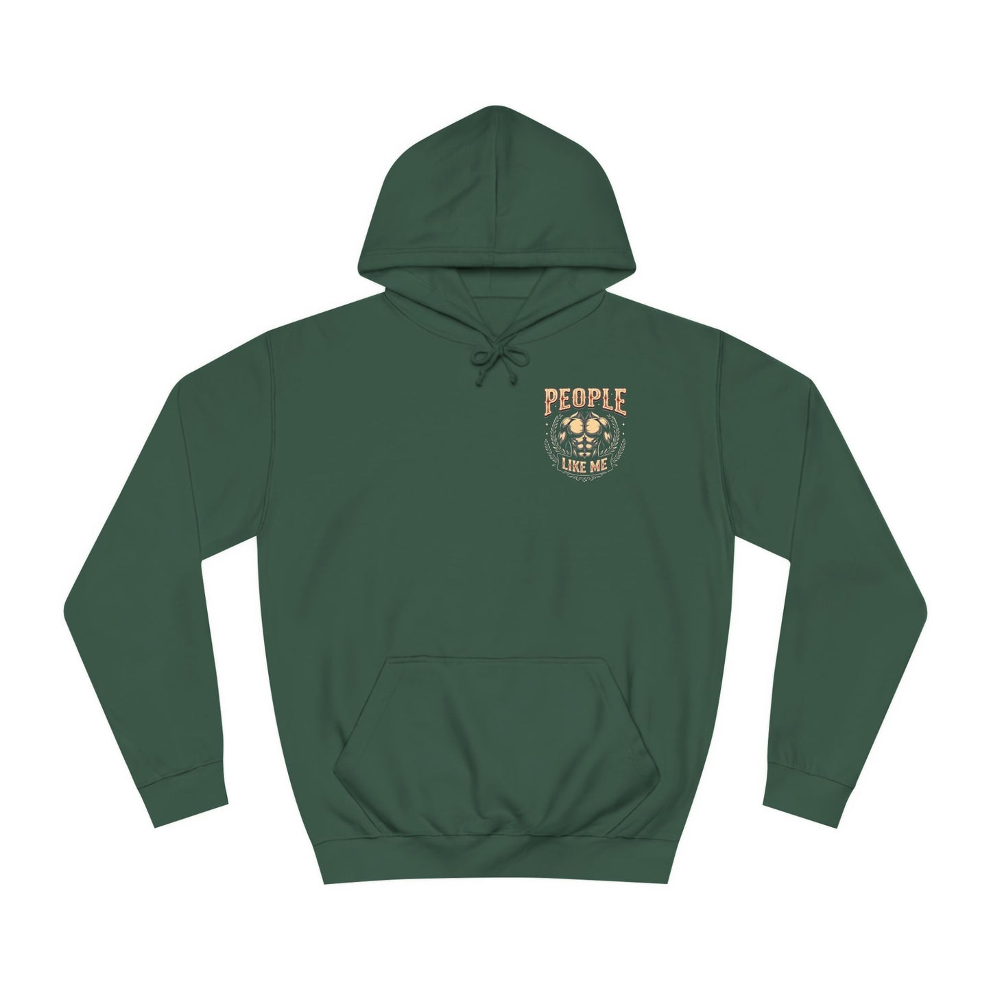 People Like ME - Typ 1 - Motivierender College-Hoodie für selbstbewusste Menschen