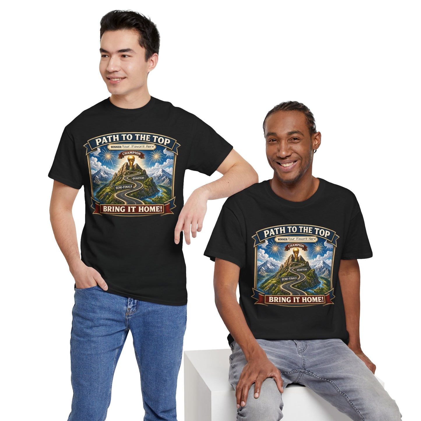 World Cup 2026 Cotton T-Shirt — “Your Favorite at the Top”