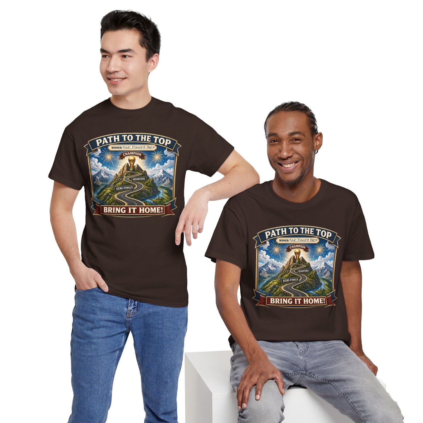 World Cup 2026 Cotton T-Shirt — “Your Favorite at the Top”
