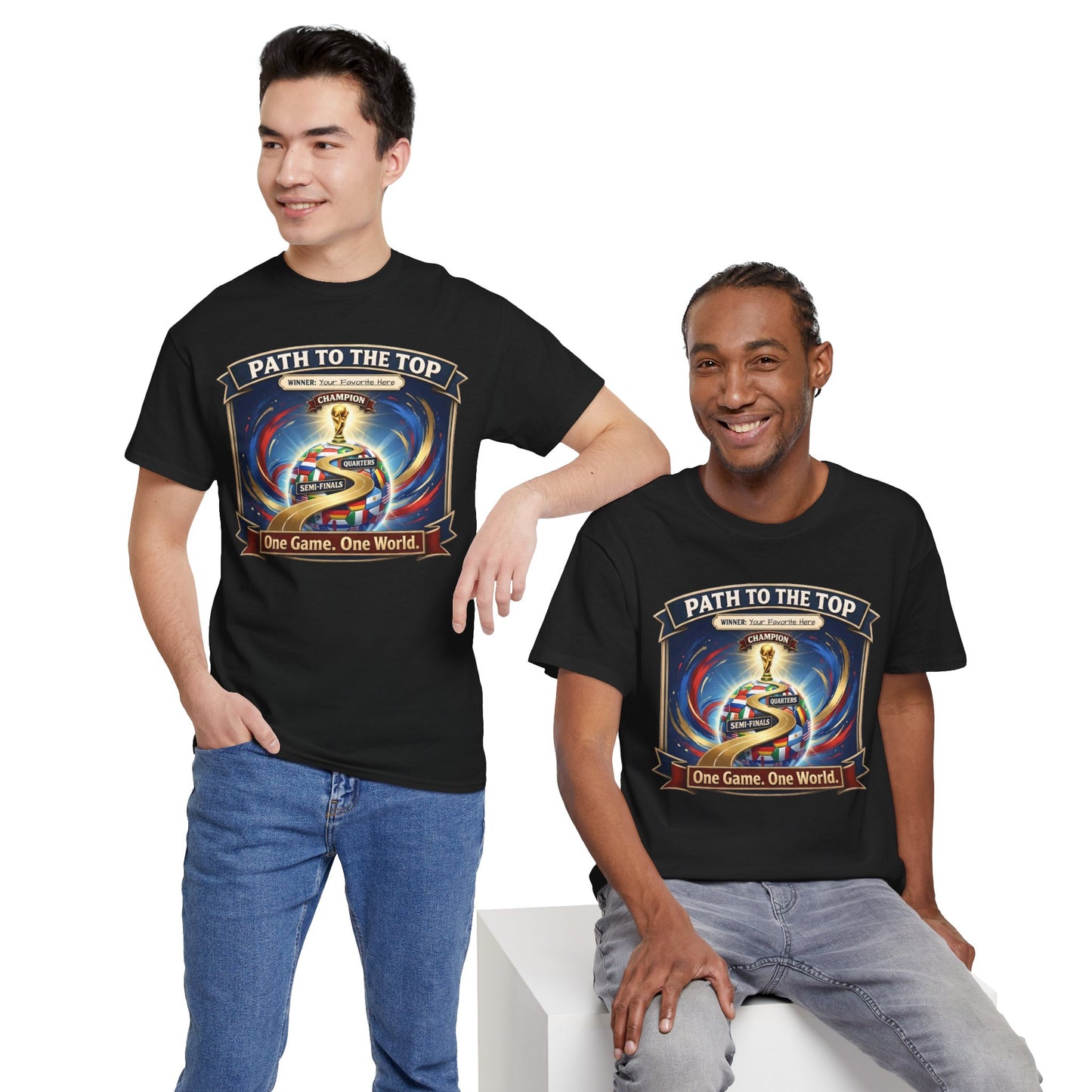 World Cup 2026 Cotton T-Shirt — “One Game. One World”