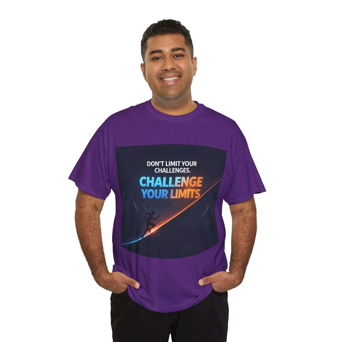Challenge Your Limits T-Shirt — Motivational Adventure Tee