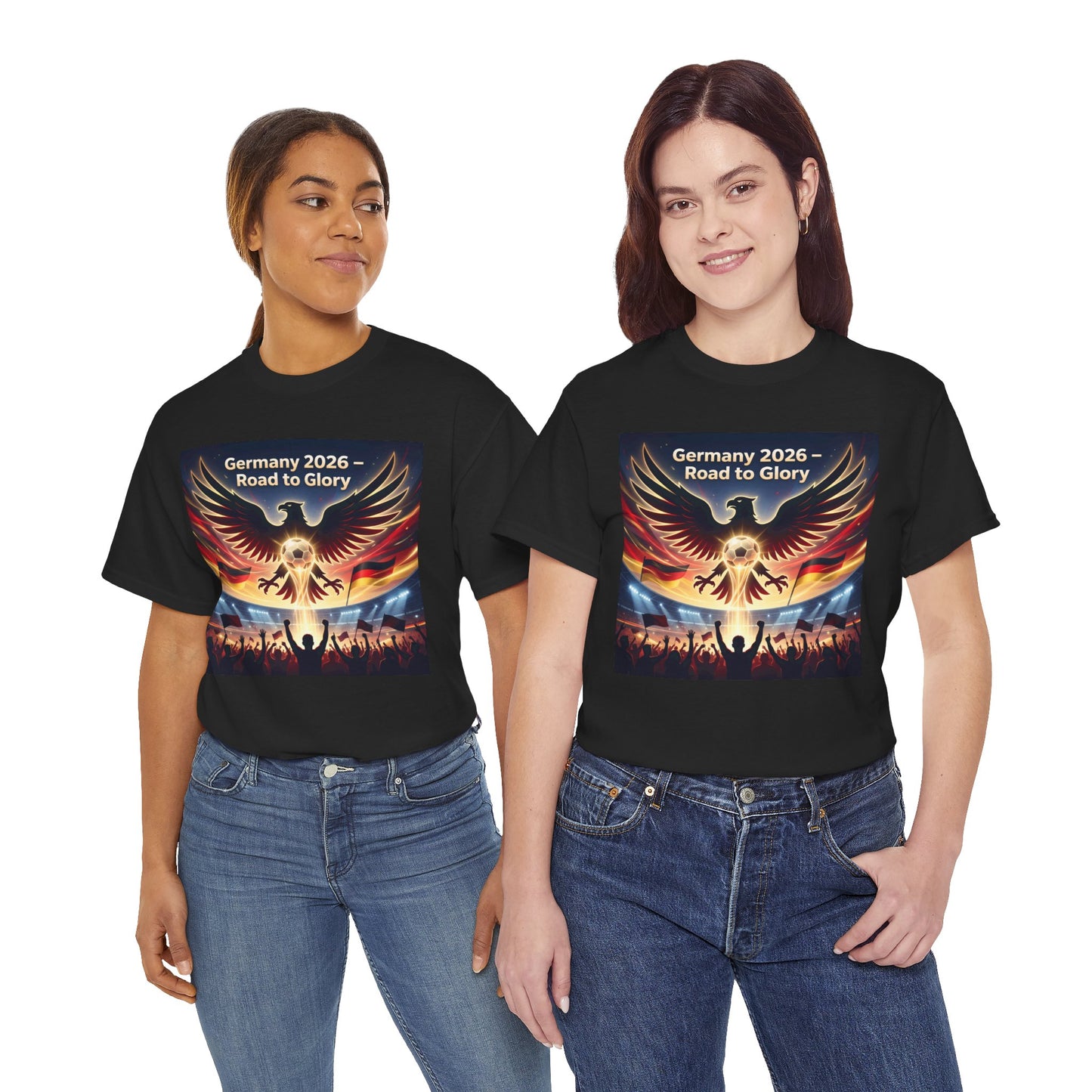 USA 2026 World Cup T-Shirt — Germany 2026 Road to Glory Eagle Soccer Fan T-Shirt