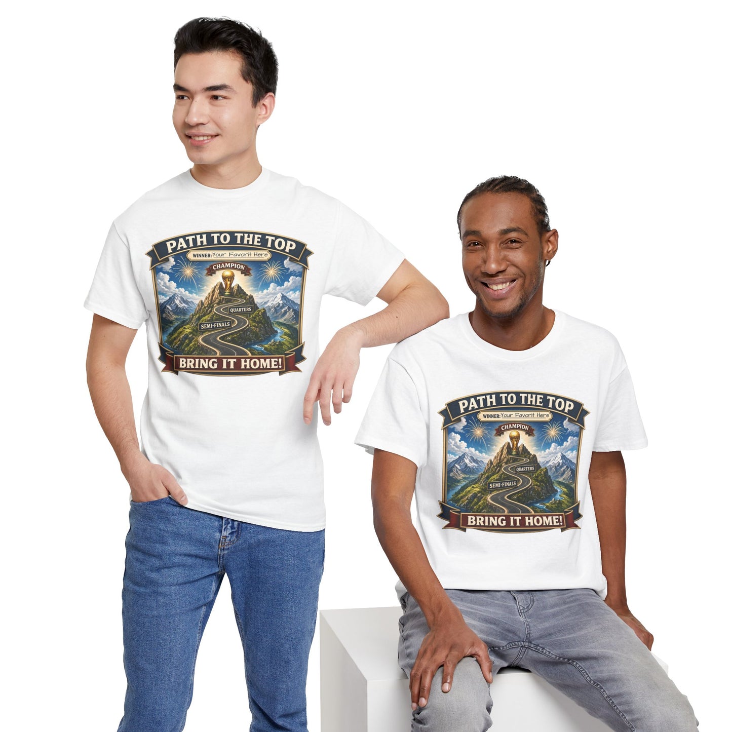 World Cup 2026 Cotton T-Shirt — “Your Favorite at the Top”