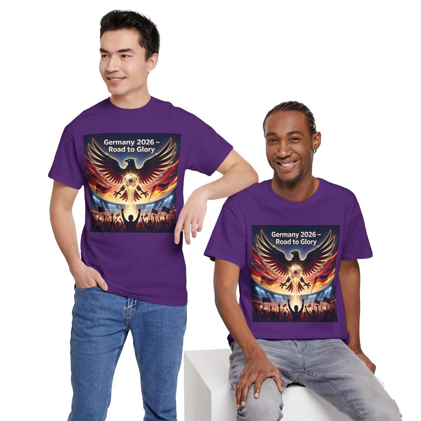 USA 2026 World Cup T-Shirt — Germany 2026 Road to Glory Eagle Soccer Fan T-Shirt