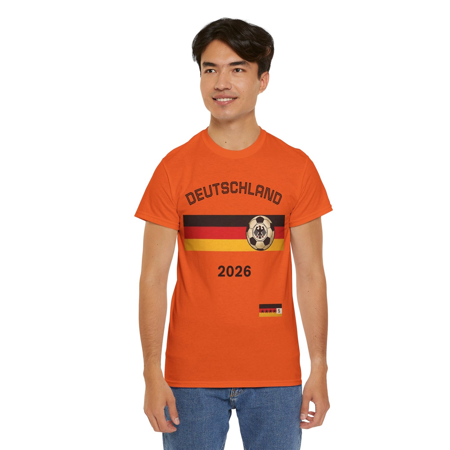 Deutschland 2026 World Cup T-Shirt — German Flag Football Shirt