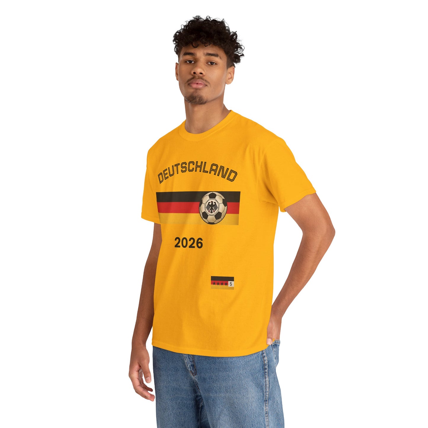 Deutschland 2026 World Cup T-Shirt — German Flag Football Shirt
